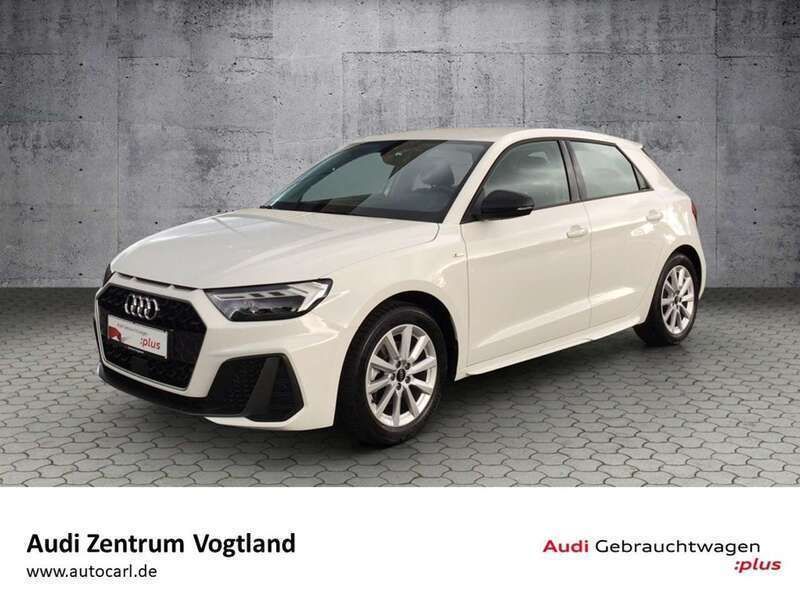 Cortinaweiß Gebraucht 2023 Audi A1 Sportback S-Line Kleinwagen | 23.580 € (Guter Preis) - Bild 1/4