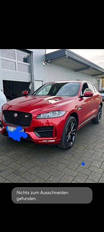 Gebraucht Jaguar F-Pace 180 PS (132 kW) 2017 Rot SUV