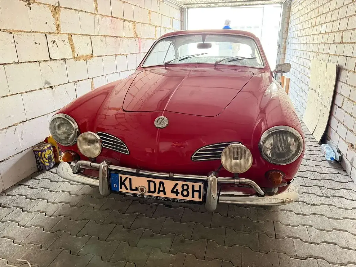 Gebraucht VW Karmann Ghia Karmann 44 PS (32 kW) 1968 Rot Coupé