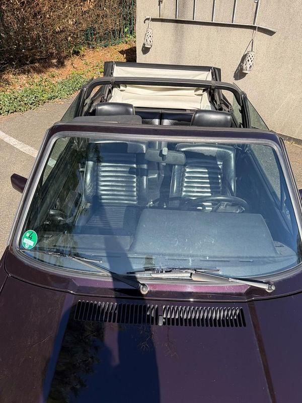 Gebraucht VW Golf Cabriolet 98 PS (72 kW) 1989 Violet Cabrio