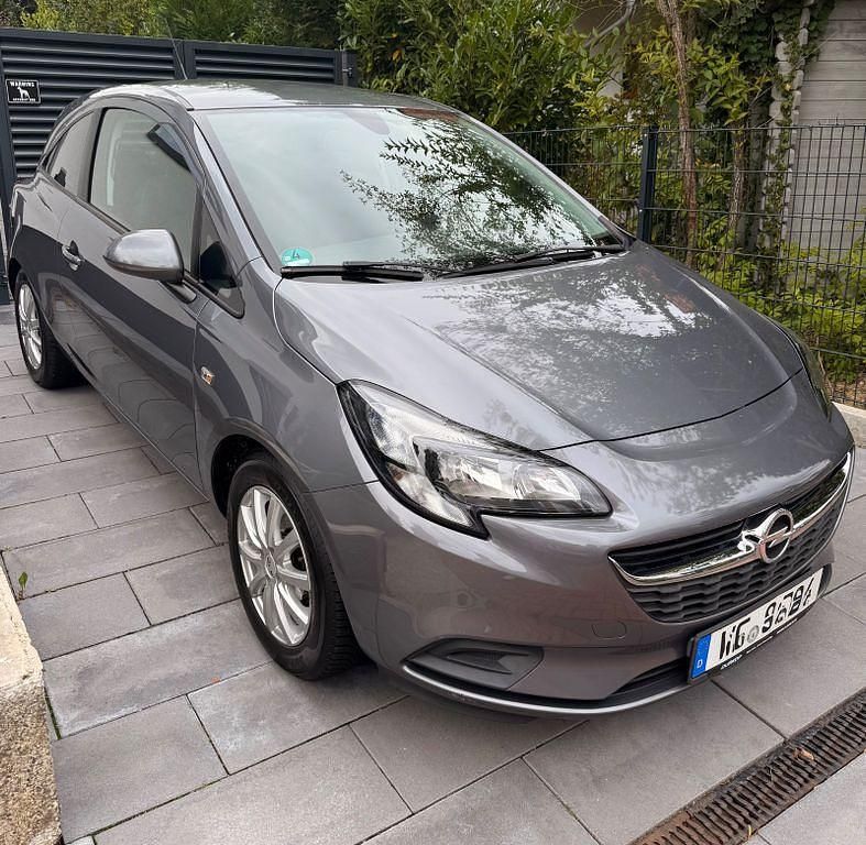 Grau Gebraucht 2015 Opel Corsa Edition Coupé | 5.850 € (Fairer Preis) - Bild 1/1