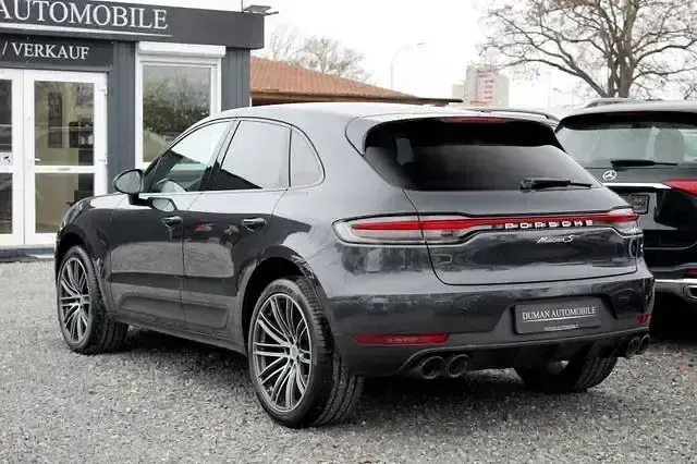 Gebraucht Porsche Macan S 354 PS (260 kW) 2018 Vulkangrau metallic SUV