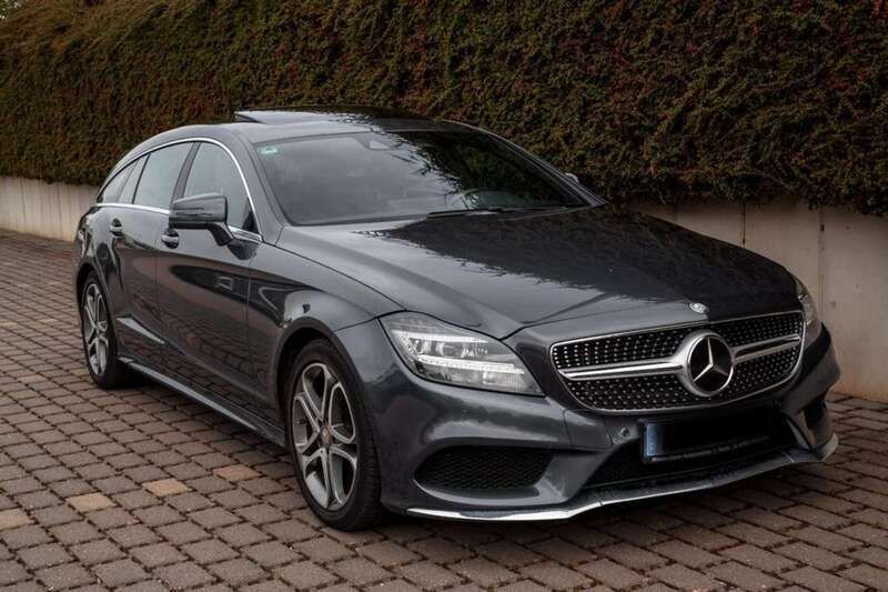 Grau Gebraucht 2014 Mercedes CLS350 Sport Kombi | 20.999 € (Fairer Preis) - Bild 1/4