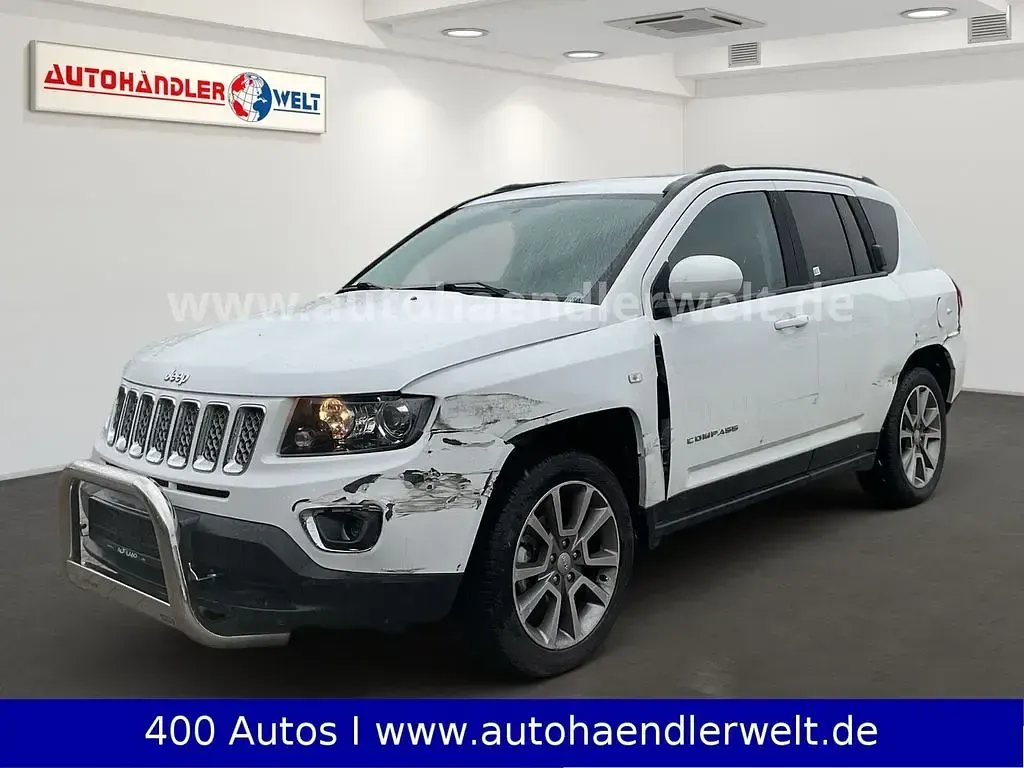 Gebraucht Jeep Compass Limited 170 PS (125 kW) 2016 Weiß SUV