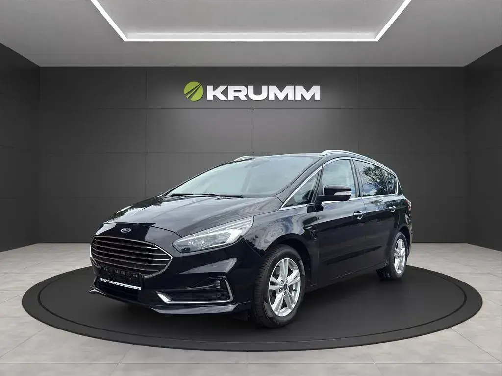 Gebraucht Ford S-MAX Titanium 150 PS (110 kW) 2021 Schwarz Van / Kleinbus