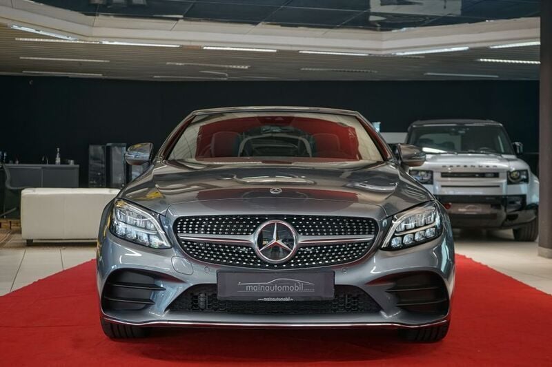 Grau Gebraucht 2023 Mercedes C180 AMG line Cabrio | 41.699 € (Fairer Preis) - Bild 1/4