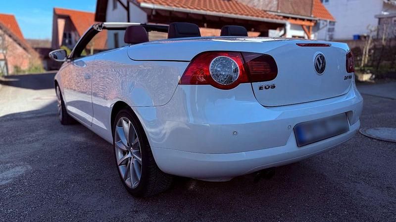 Gebraucht VW Eos Edition 200 PS (147 kW) 2009 Weiß Cabrio