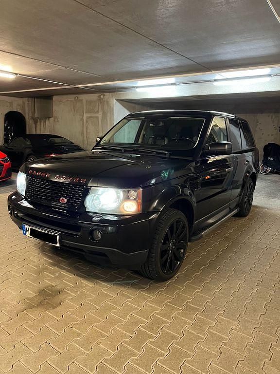 Schwarz Gebraucht 2008 Land Rover Range Rover Sport HSE SUV | 7.500 € (Etwas zu teuer) - Bild 1/4