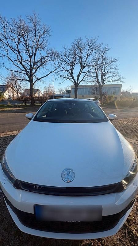 Gebraucht VW Scirocco R-line 122 PS (89 kW) 2009 Weiß Coupé