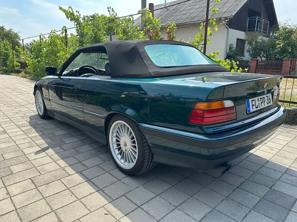 Gebraucht BMW 328 Cabriolet Sport Line 193 PS (141 kW) 1997 Grün Cabrio
