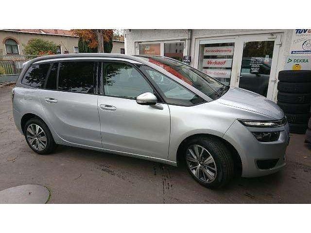 Gebraucht Citroën Grand C4 Picasso PureTech 131 PS (96 kW) 2016 Aluminium grau Van / Kleinbus