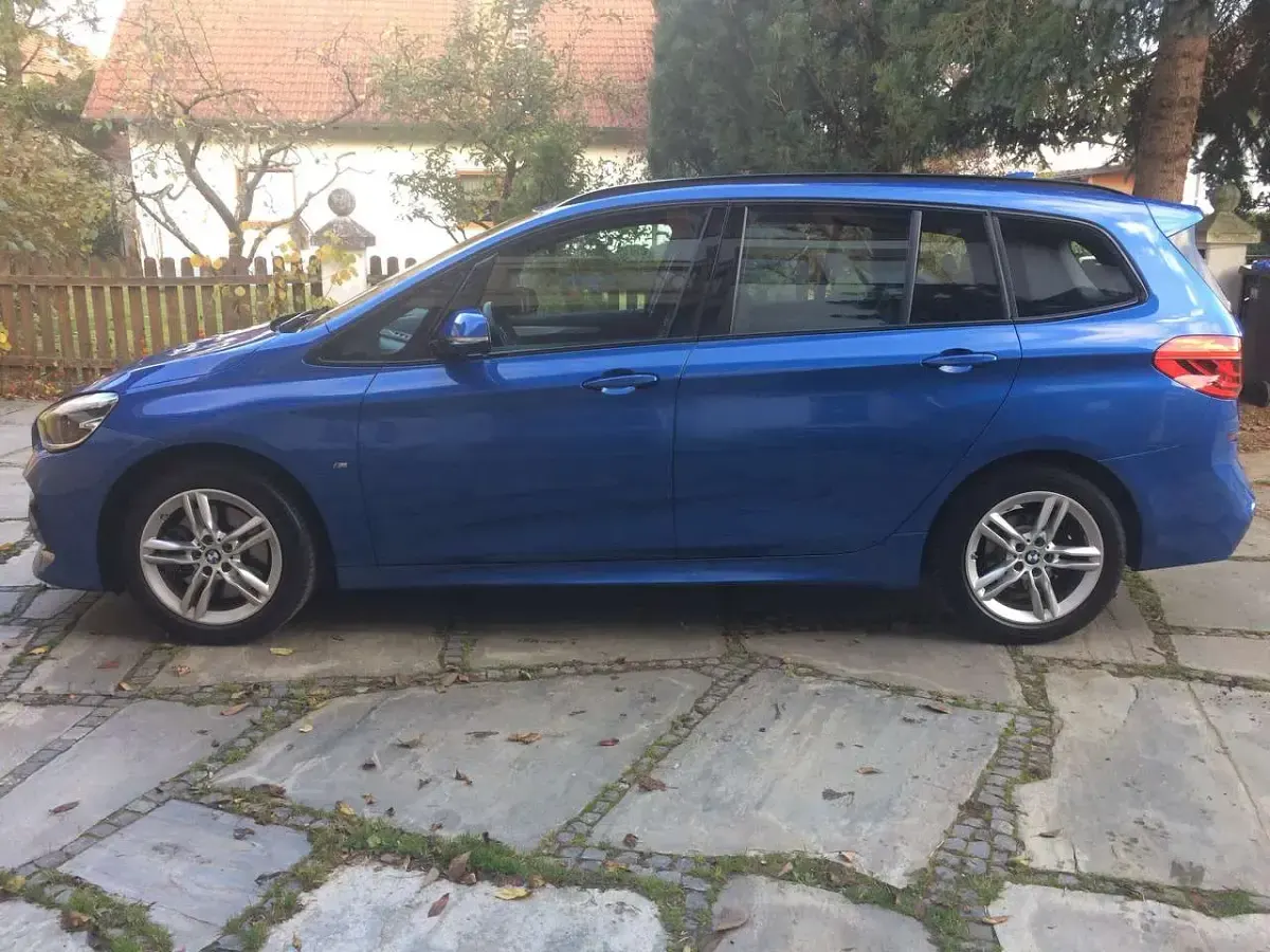 Gebraucht BMW 218 Gran Tourer M Sport 150 PS (110 kW) 2018 Blau Van / Kleinbus
