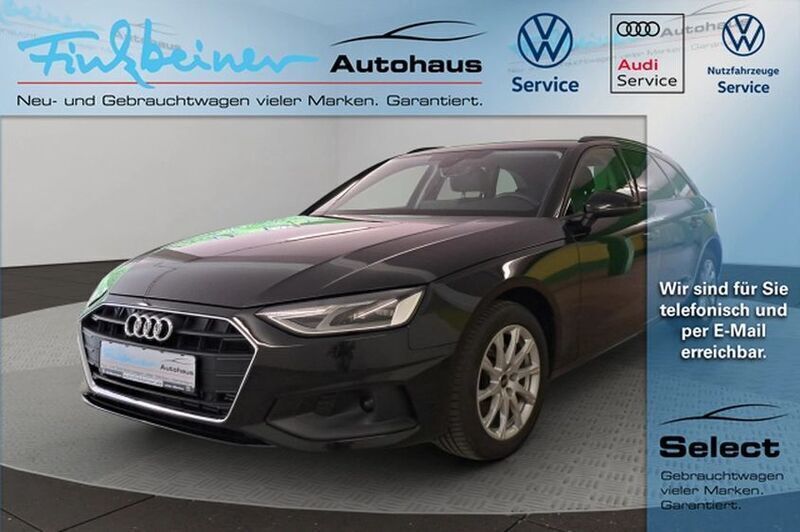 Schwarz Gebraucht 2022 Audi A4 Basis Kombi | 26.449 € (Guter Preis) - Bild 1/4