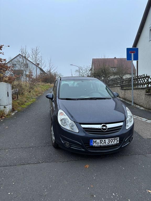 Blau Gebraucht 2007 Opel Corsa Limousine | 2.800 € (Fairer Preis) - Bild 1/4