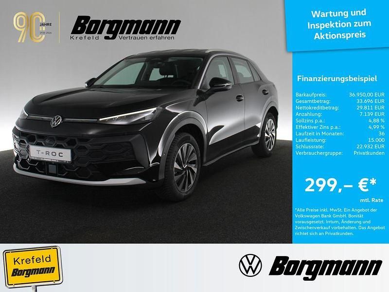 Gebraucht VW T-Roc Style 116 PS (85 kW) 2026 Schwarz / grenadillschwarz SUV