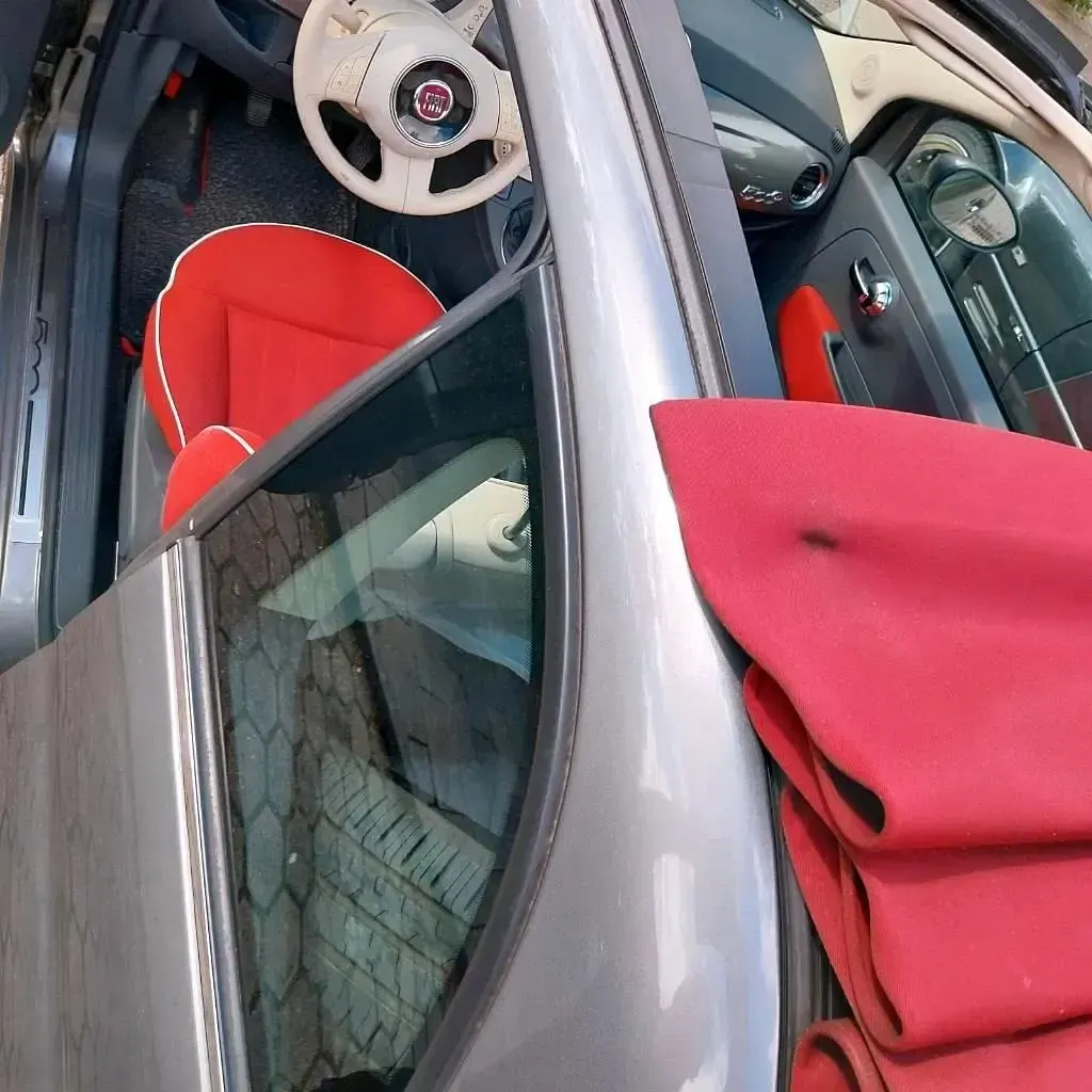 Gebraucht Fiat 500C 69 PS (50 kW) 2013 Grau Cabrio