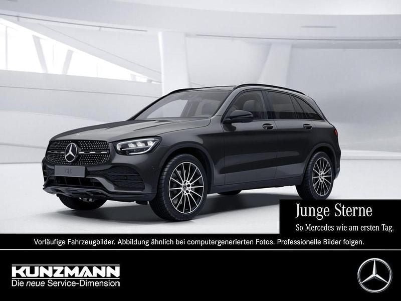 Graphitgrau metallic Gebraucht 2020 Mercedes GLC300 AMG SUV | 37.860 € (Fairer Preis) - Bild 1/4
