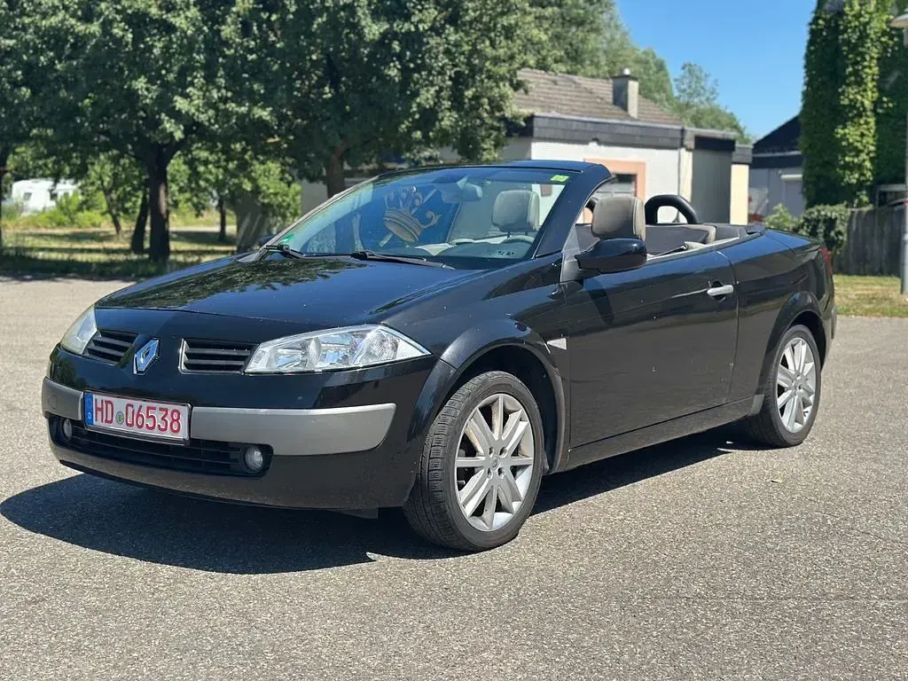 Gebraucht Renault Mégane Cabriolet Privilege 135 PS (99 kW) 2005 Schwarz Cabrio