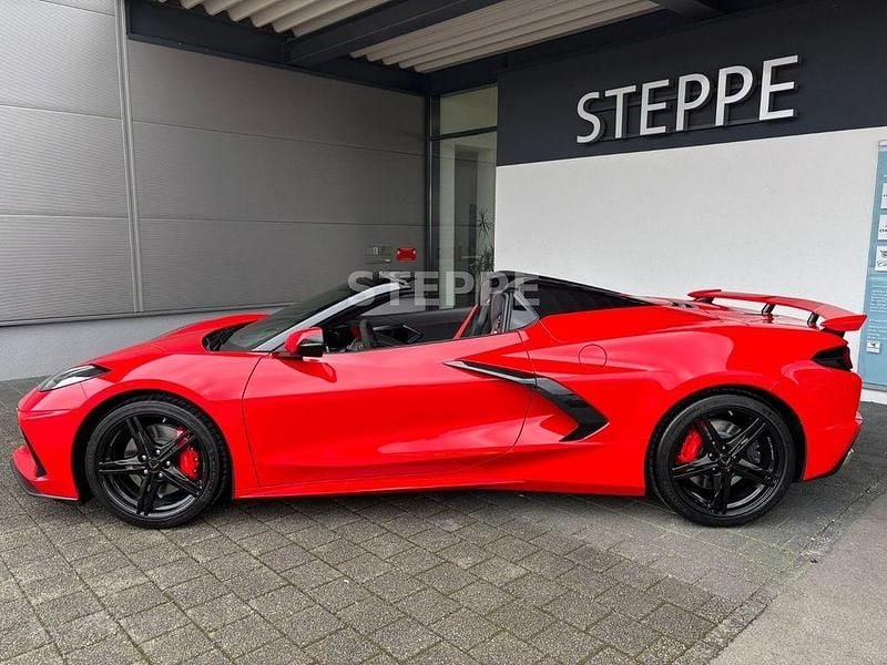 Nowe Corvette Stingray 481 KM (353 kW) 2026 Czerwony Kabriolet