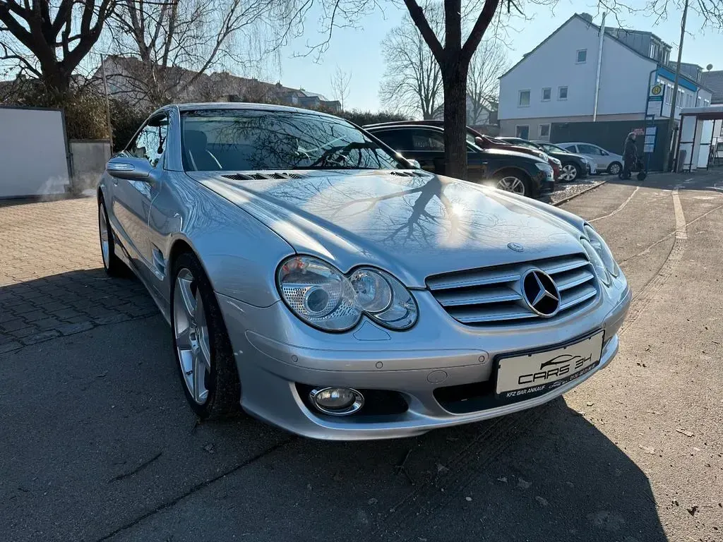 Gebraucht Mercedes SL350 272 PS (200 kW) 2007 Silber Cabrio