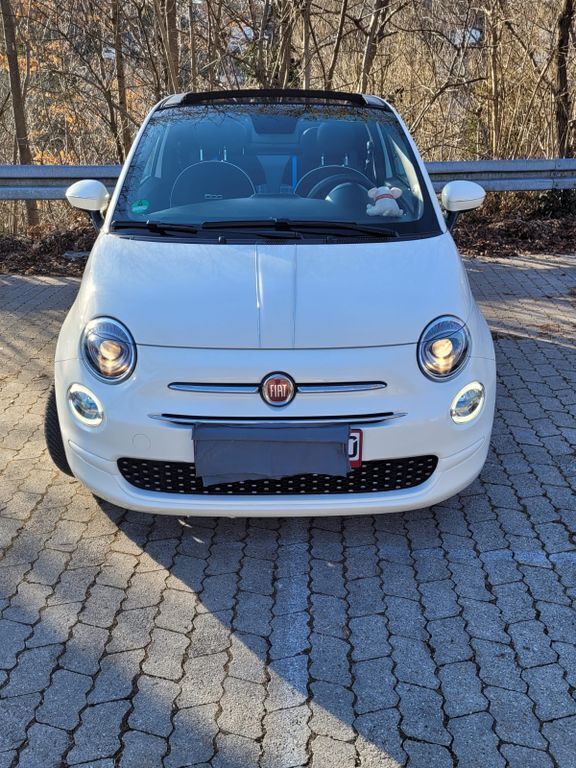 Weiß Gebraucht 2019 Fiat 500C Lounge Cabrio | 10.200 € (Superpreis) - Bild 1/4