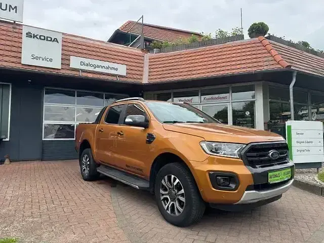 Gebraucht Ford Ranger Wildtrack 212 PS (155 kW) 2021 Orange Pickup