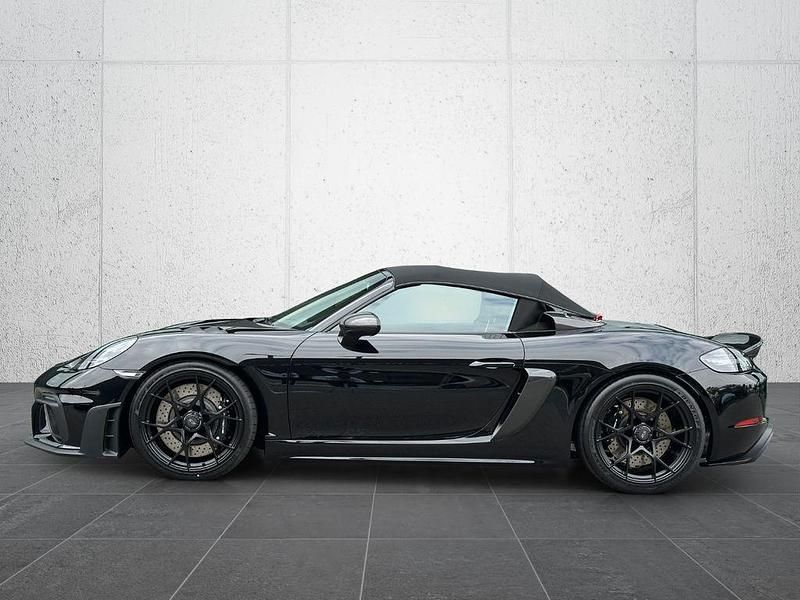 Neu Porsche Boxster Spyder 500 PS (367 kW) 2025 Schwarz Cabrio