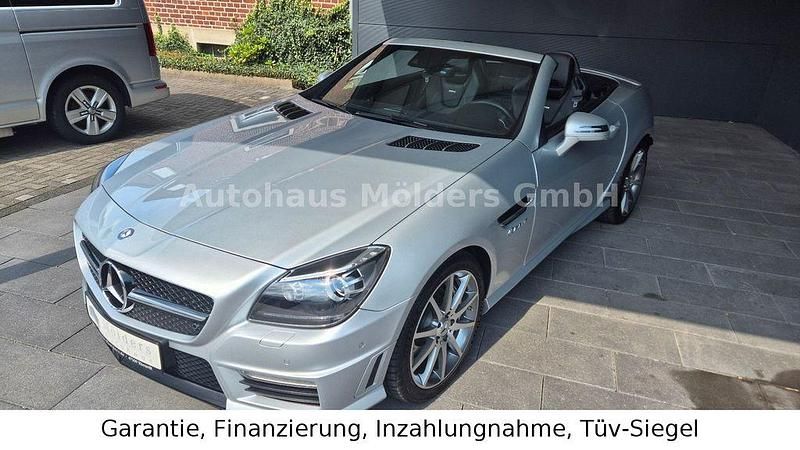 Silber Gebraucht 2015 Mercedes SLK55 AMG AMG Cabrio | 51.950 € (Fairer Preis) - Bild 1/4