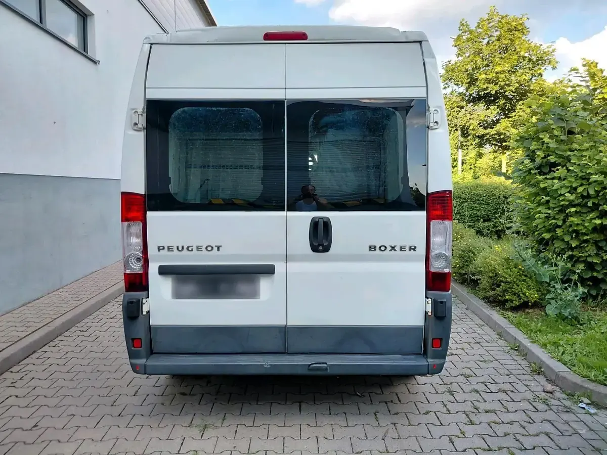 Gebraucht Peugeot Boxer 101 PS (74 kW) 2009 Weiß Van