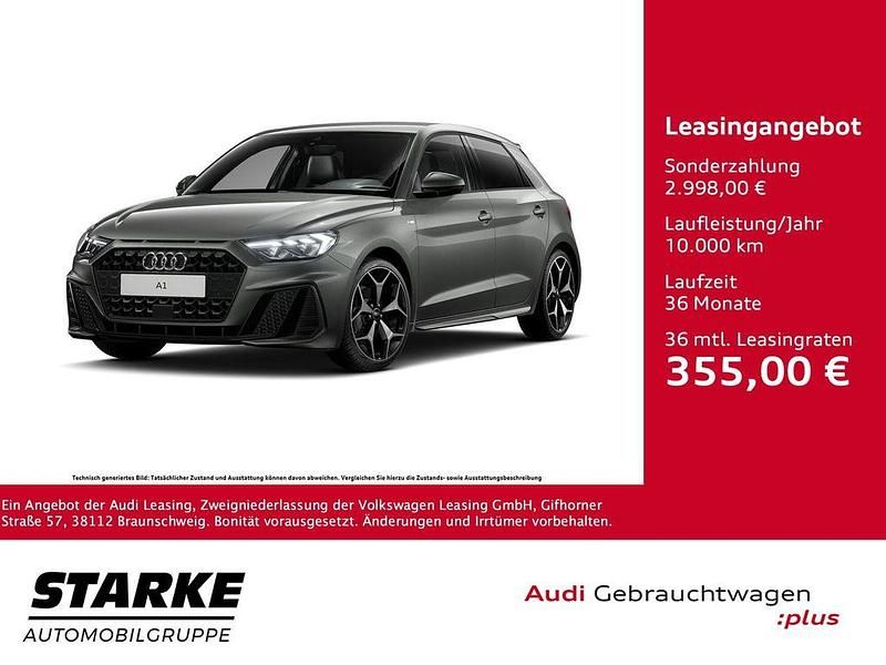 Gebraucht Audi A1 Sportback S-Line 116 PS (85 kW) 2025 Grau Kleinwagen