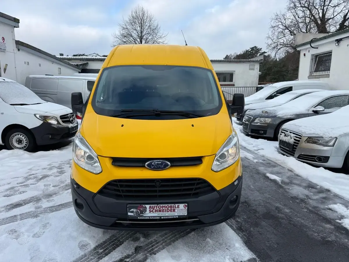 Gebraucht Ford Transit Custom Trend 131 PS (96 kW) 2018 Gelb Van / Kleinbus
