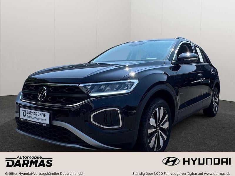 Schwarz Gebraucht 2024 VW T-Roc Goal SUV | 27.790 € (Superpreis) - Bild 1/4