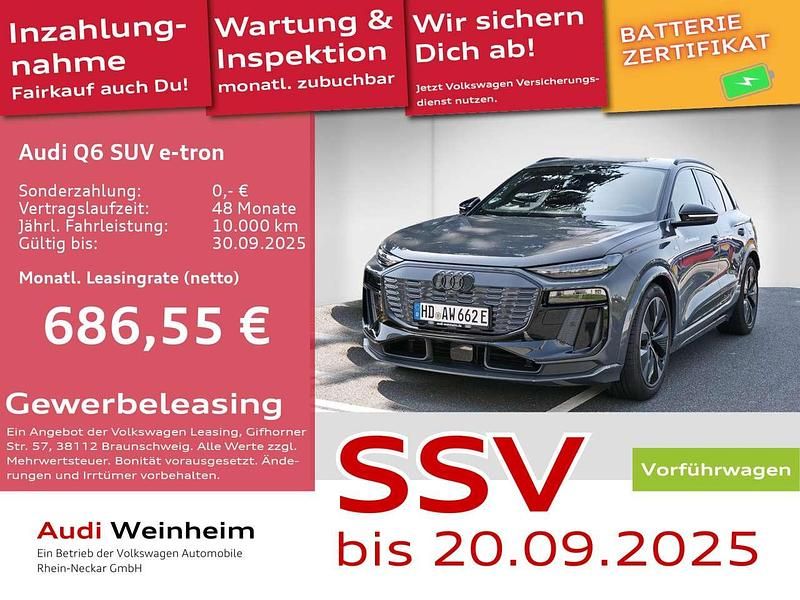 Magnetgrau Gebraucht 2025 Audi Q6 e-tron Performance SUV | 74.990 € (Fairer Preis) - Bild 1/2