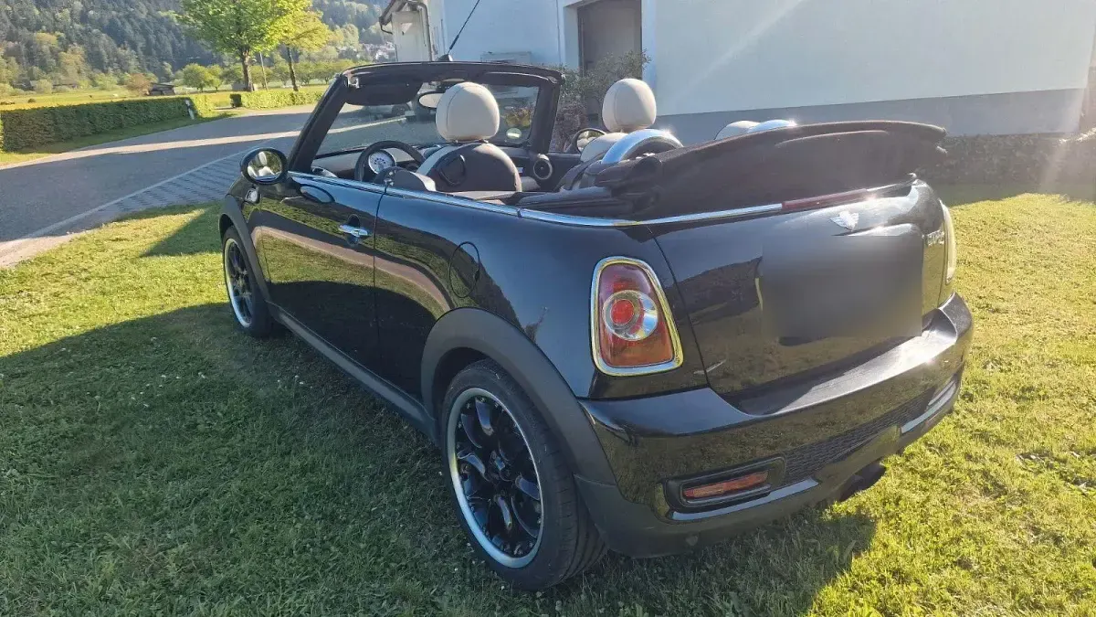 Occasion Mini Cooper S Cabriolet 184 PK (135 kW) 2011 Zwart Cabriolet