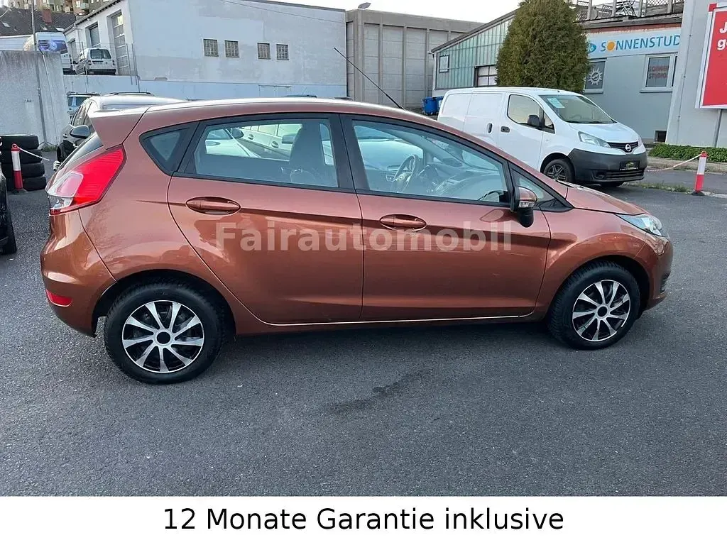 Gebraucht Ford Fiesta Trend 80 PS (58 kW) 2014 Braun Kleinwagen