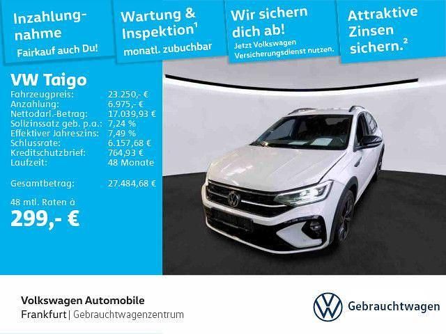 Pure white Gebraucht 2022 VW Taigo R-line SUV | 23.250 € (Fairer Preis) - Bild 1/4