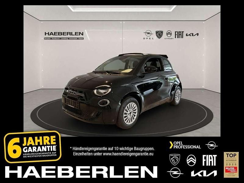 Onyx schwarz Gebraucht 2025 Fiat 500e Red Cabrio | 24.990 € (Fairer Preis) - Bild 1/4