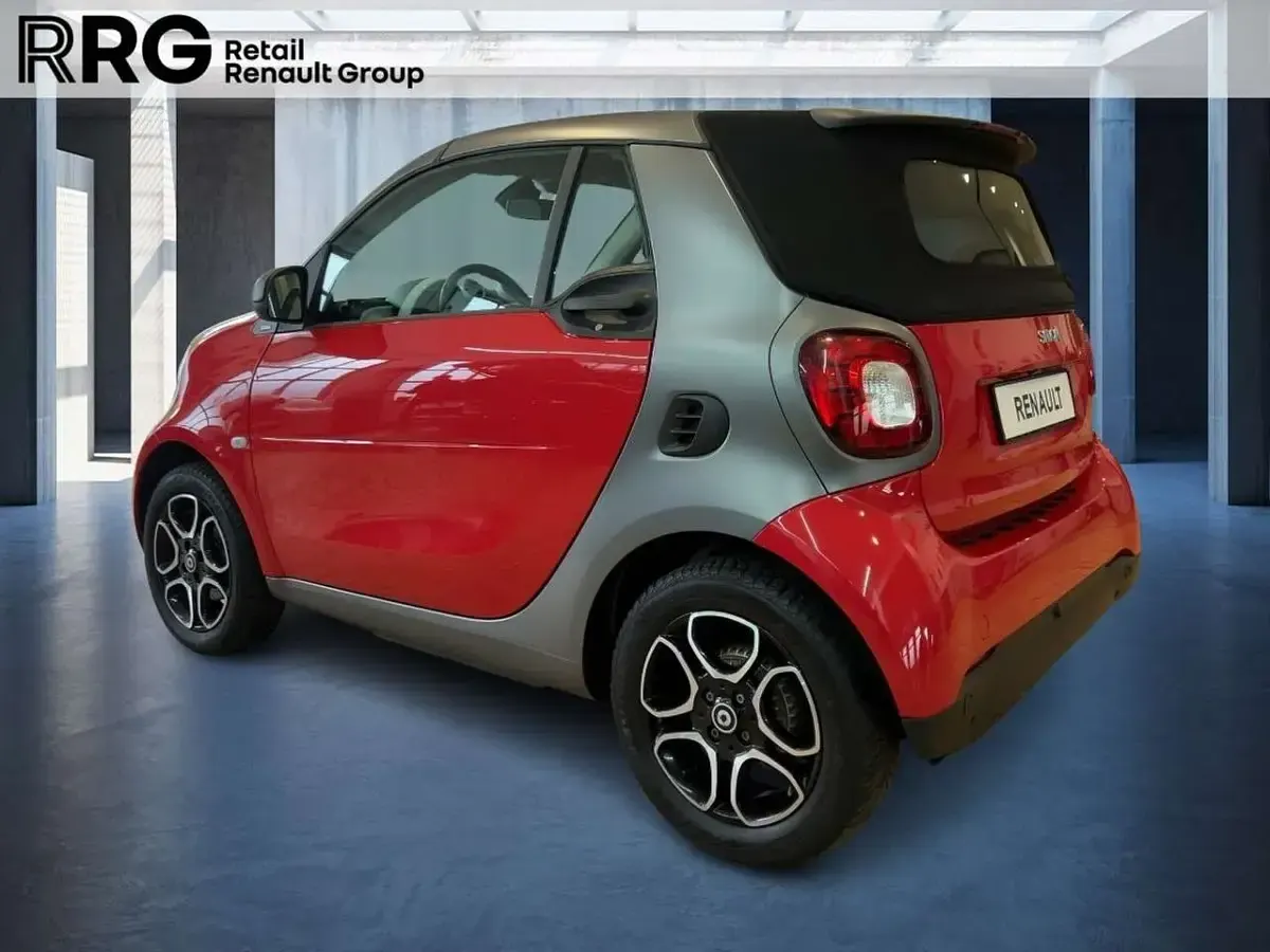 Gebraucht Smart ForTwo Cabrio Passion 90 PS (66 kW) 2019 Tridion sicherheitszelle in gr Cabrio