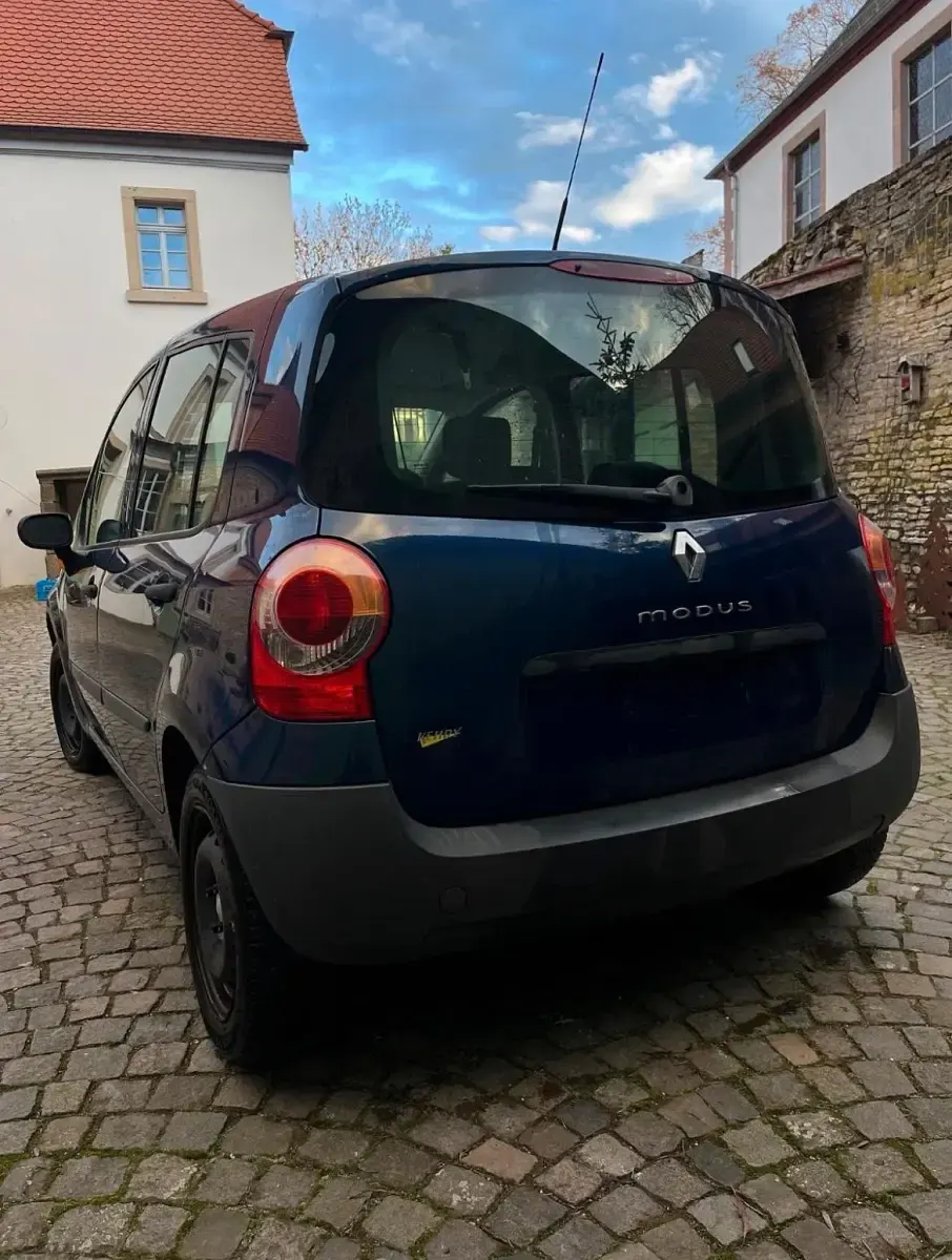 Gebraucht Renault Modus 75 PS (55 kW) 2008 Blau Van / Kleinbus