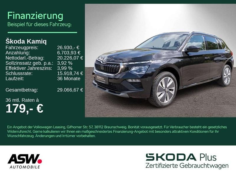Schwarzmagic perleffekt Gebraucht 2025 Skoda Kamiq Selection SUV | 26.930 € (Etwas zu teuer) - Bild 1/4