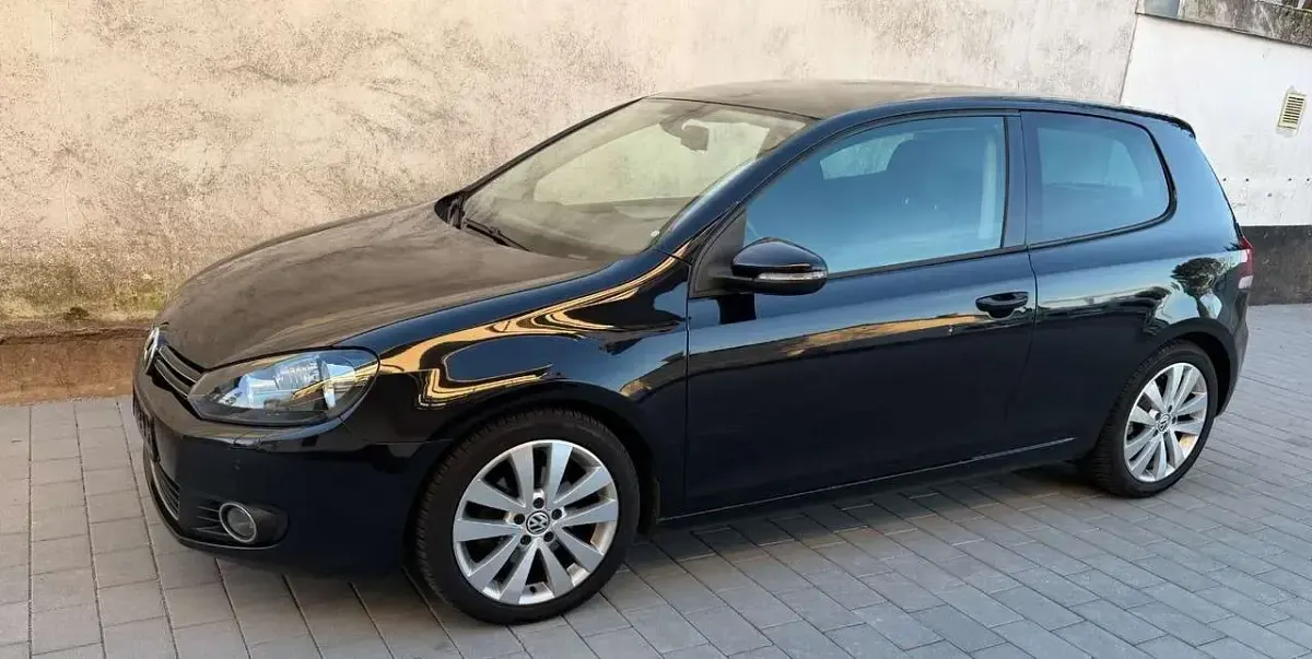 Gebraucht VW Golf VI Highline 122 PS (89 kW) 2009 Schwarz Kleinwagen