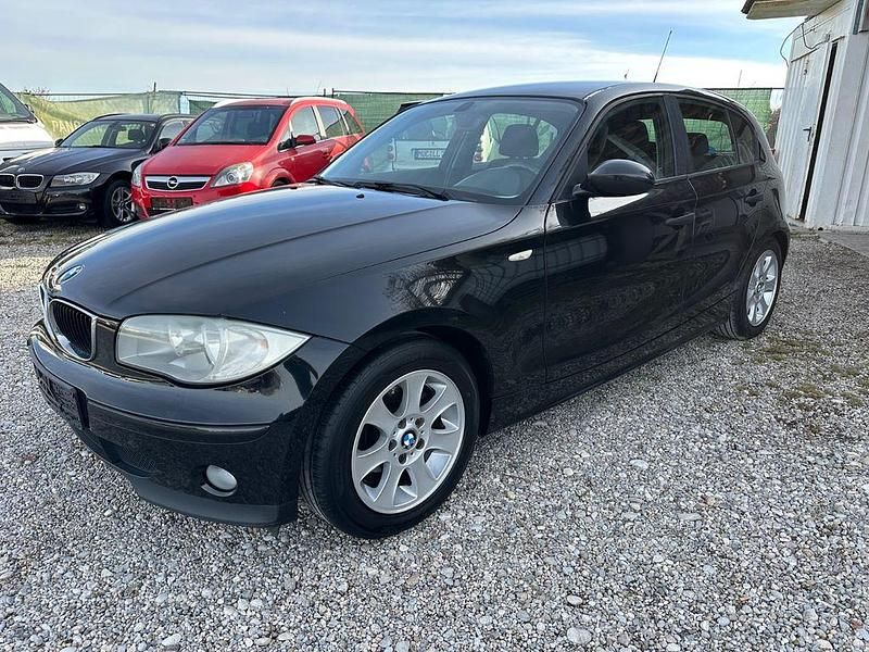 Schwarz Gebraucht 2006 BMW 116 Performance Kleinwagen | 1.300 € (Superpreis) - Bild 1/4