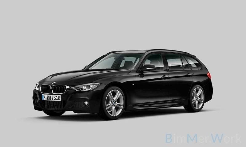 Schwarz Gebraucht 2015 BMW 320 M Sport Kombi | 17.500 € (Fairer Preis) - Bild 1/4