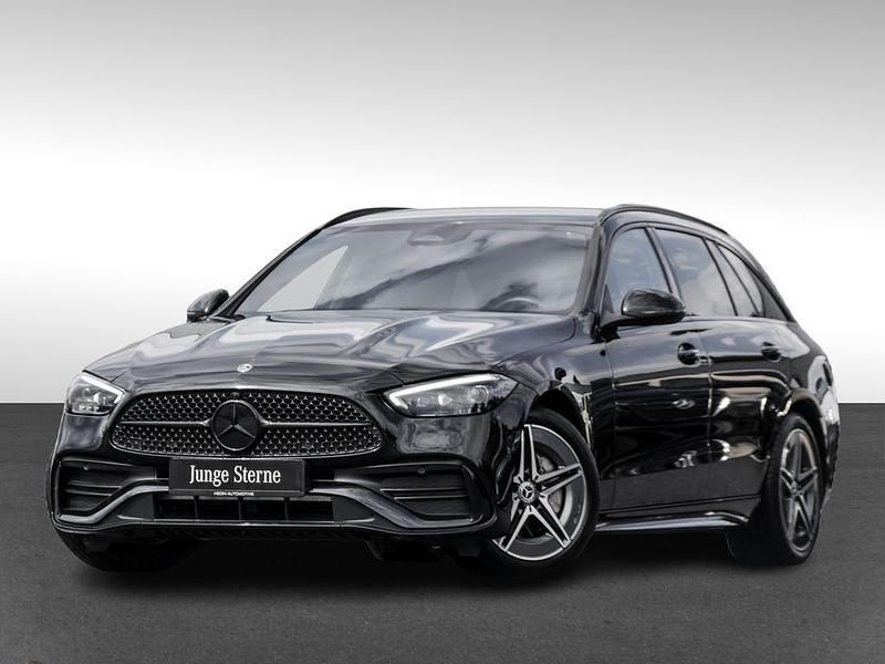 Schwarz Gebraucht 2022 Mercedes C200 AMG Kombi | 34.400 € (Fairer Preis) - Bild 1/4