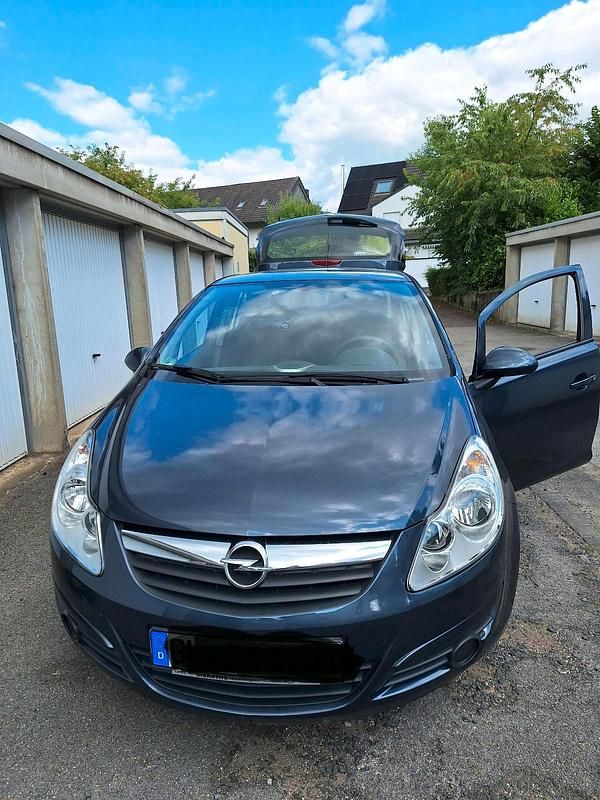 Blau Gebraucht 2008 Opel Corsa Edition Kleinwagen | 2.150 € (Guter Preis) - Bild 1/4