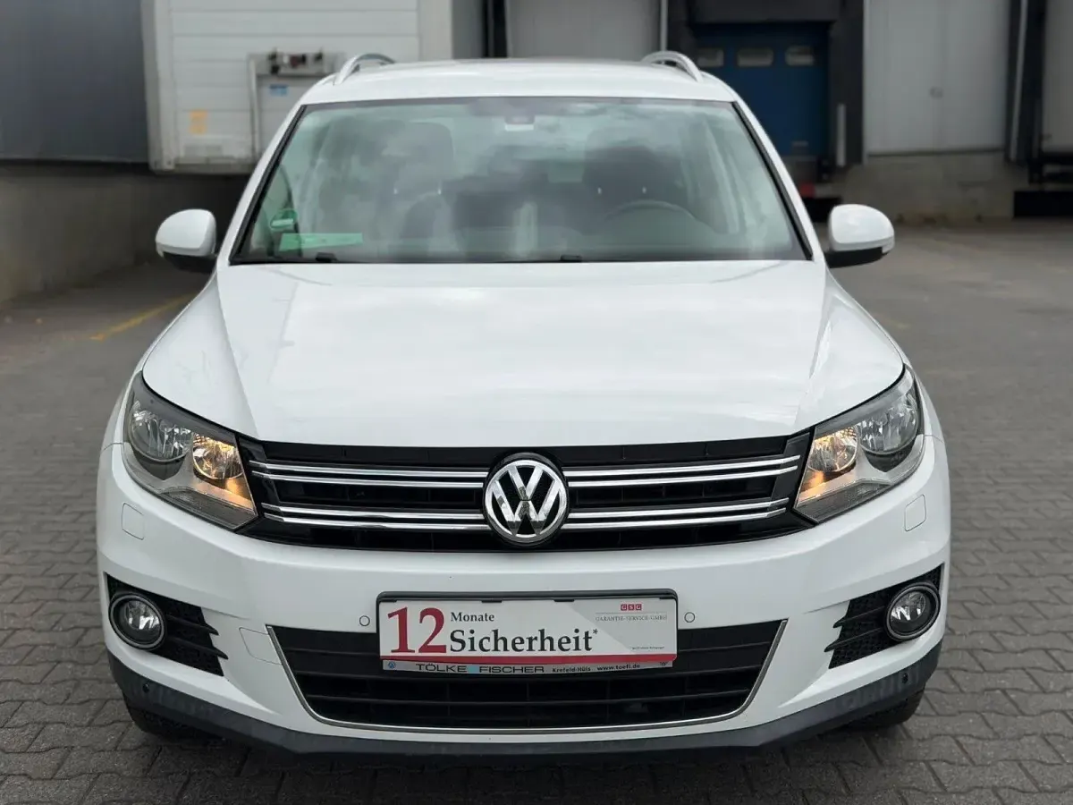 Gebraucht VW Tiguan Sportline 110 PS (80 kW) 2014 Weiß SUV