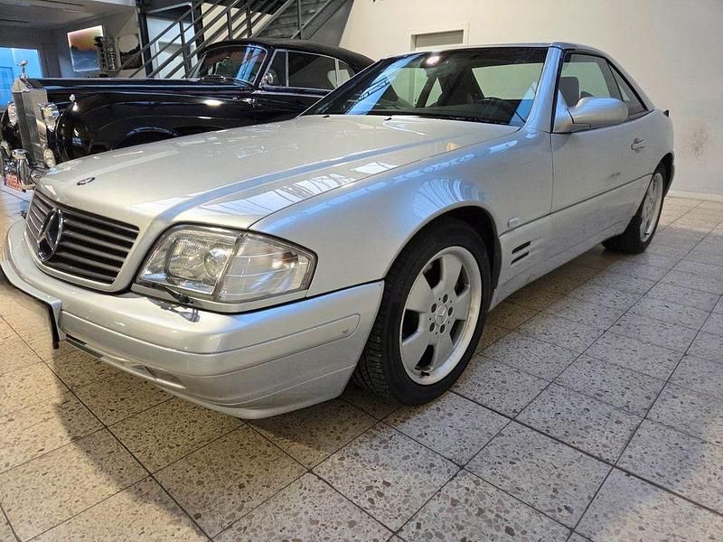 Gebraucht Mercedes SL320 224 PS (164 kW) 2000 Silber Cabrio