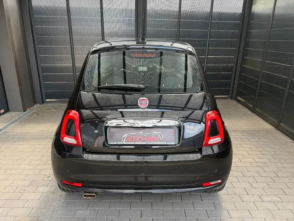 Gebraucht Fiat 500 Lounge 69 PS (50 kW) 2019 Schwarz Kleinwagen