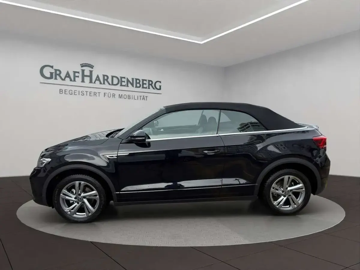 Gebraucht VW T-Roc Cabriolet R-line 150 PS (110 kW) 2025 Schwarz Cabrio