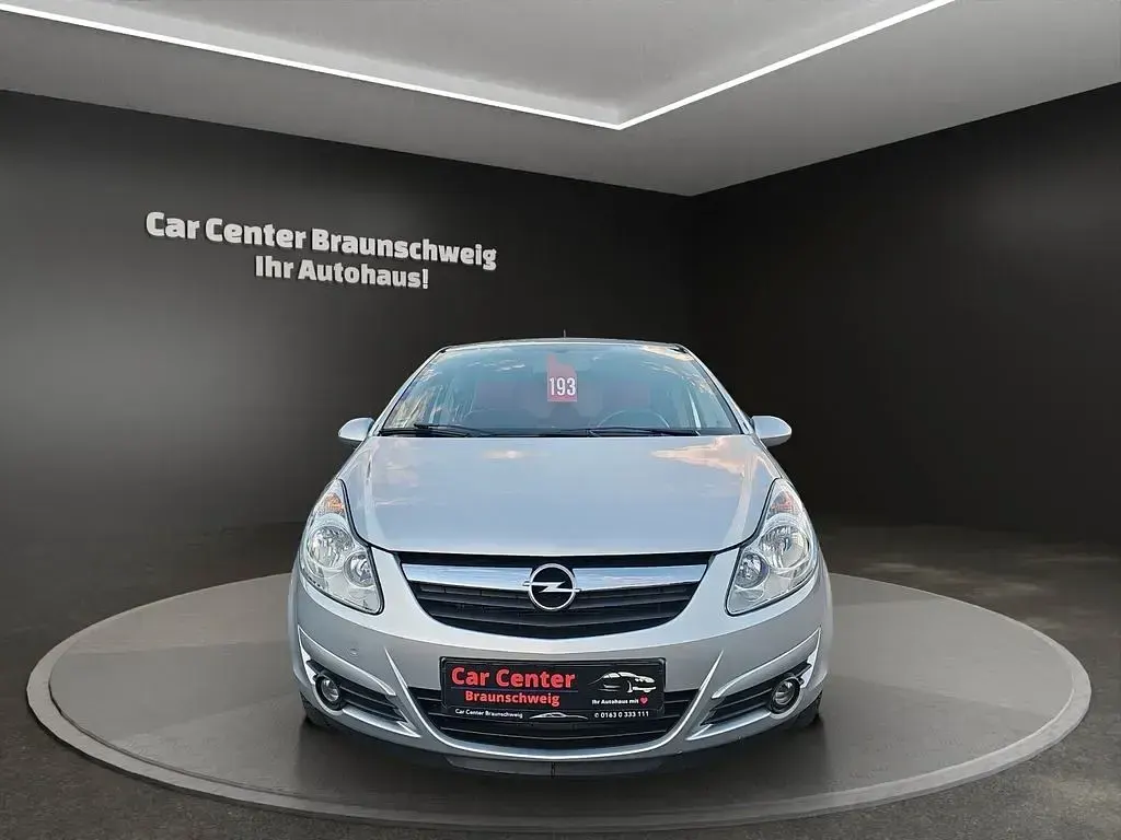 Gebraucht Opel Corsa Edition 80 PS (58 kW) 2007 Silber Kleinwagen
